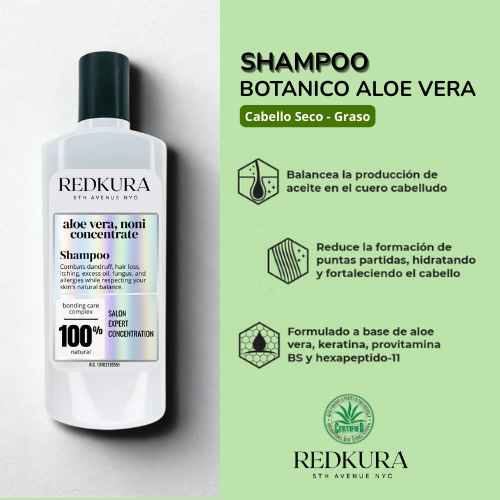 🍃REDKURA SHAMPOO BOTANICO♻️ – Lujo natural ¡Resultados visibles al día!”